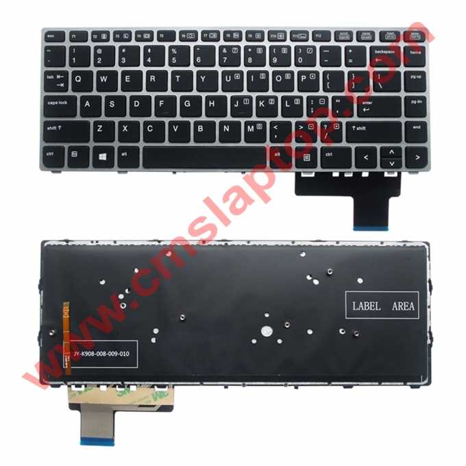 Keyboard HP Elitebook Folio 9470M No Pointer Backlight Keyboard HP Elitebook Folio 9470M No Pointer Backlight